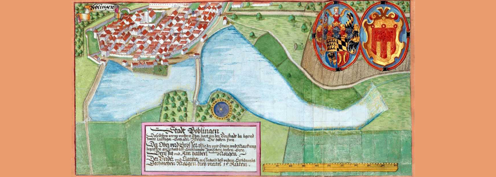 Historische Karte - Seenbuch von Jakob Ramminger, Böblingen 1596